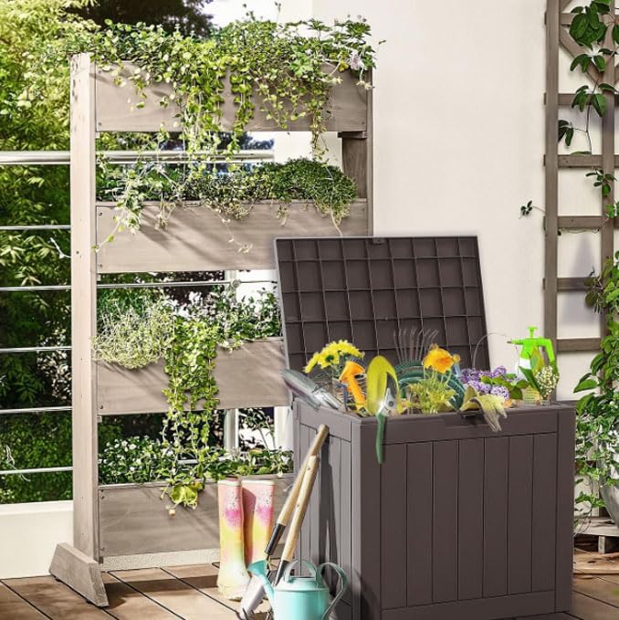 Amazon.co.jp: 物置収納庫 物置 倉庫 屋外 幅56*奥行き56*高さ62cm